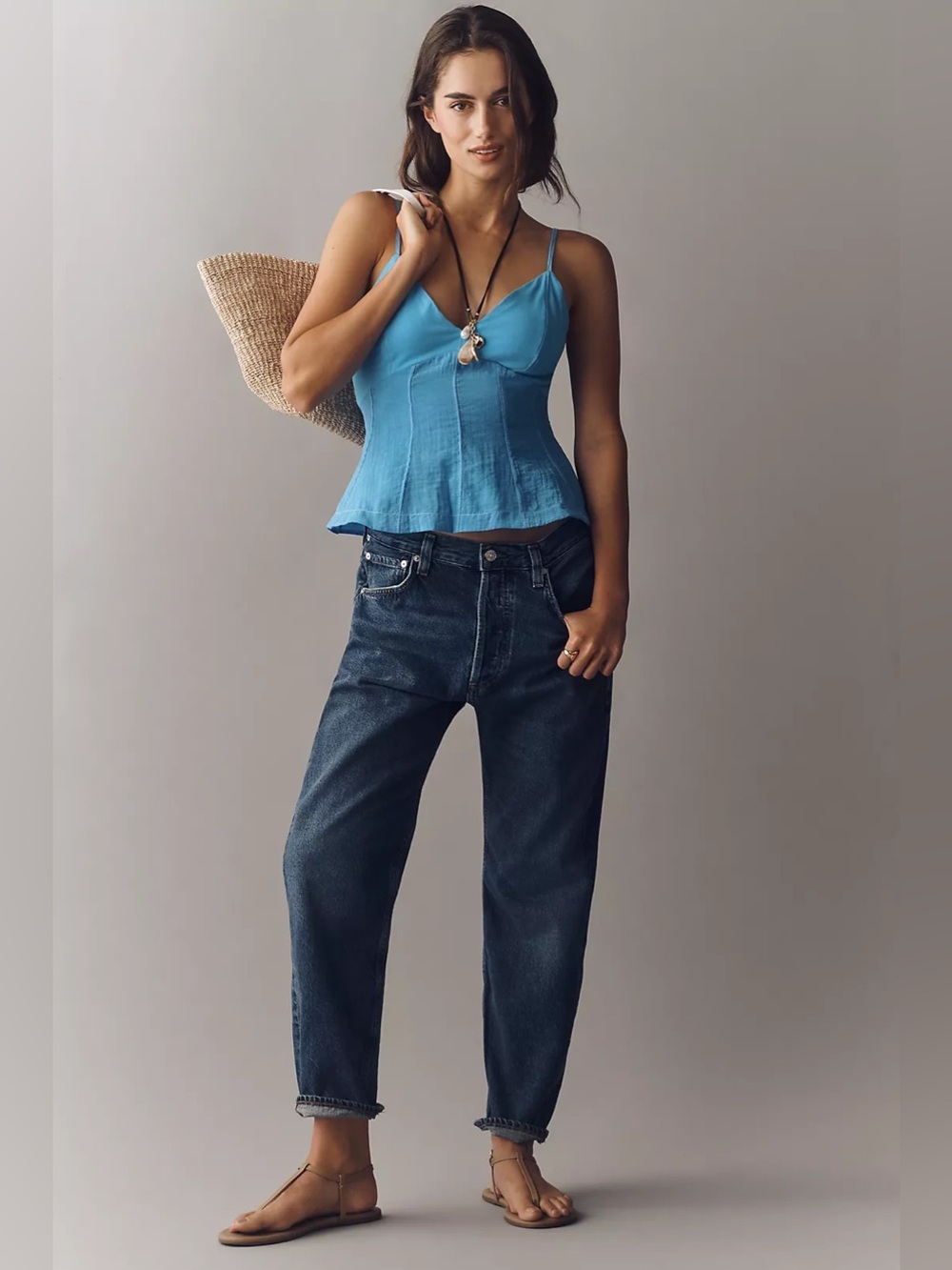 NWT Citizens of Humanity Winslow Low Rise Boyfriend Jeans Tinsley